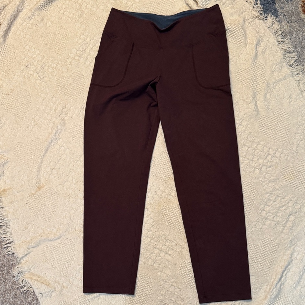 Women with Control Maroon Leggings